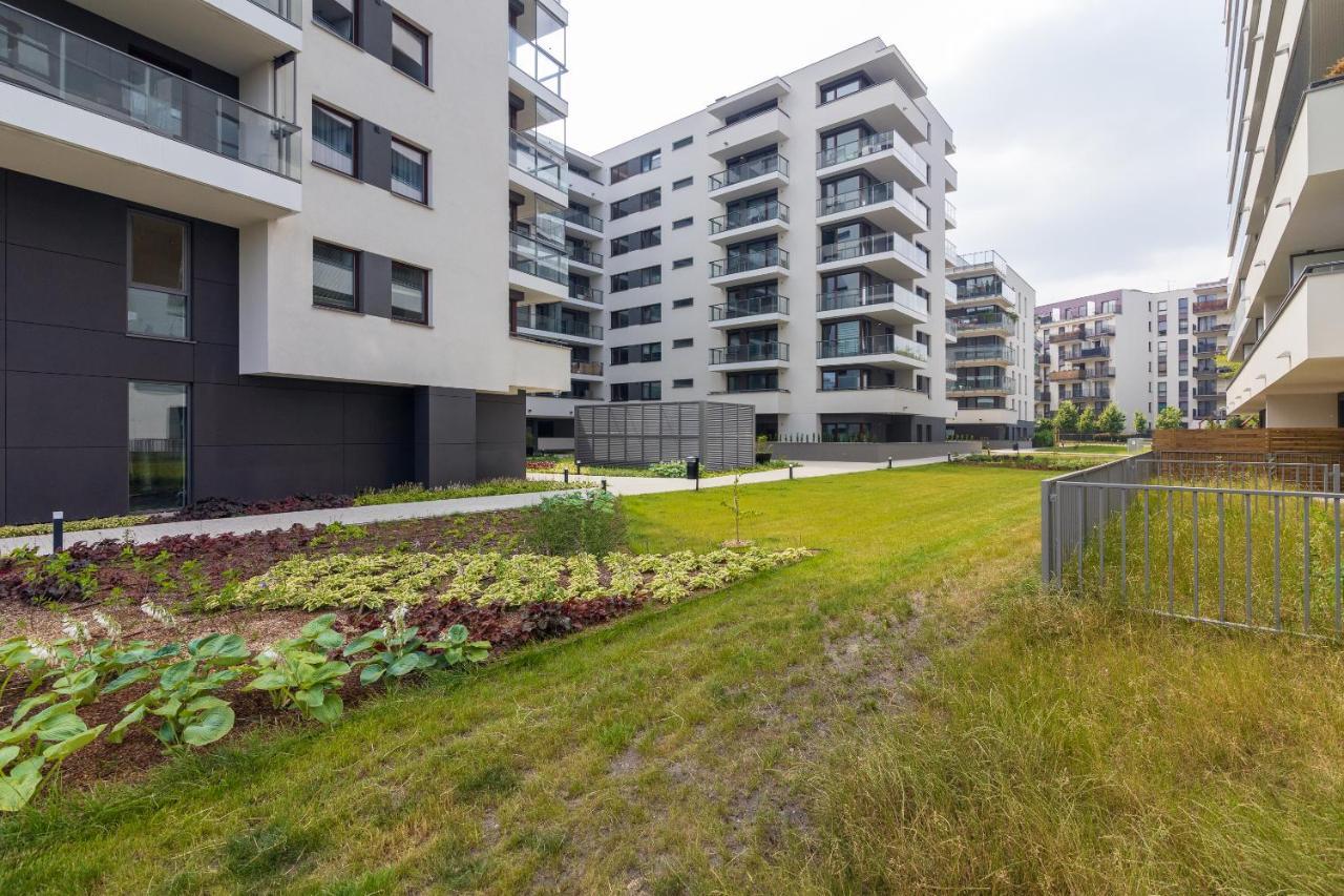 Burakowska Pastel Elegant Apartment Warsaw Exterior photo