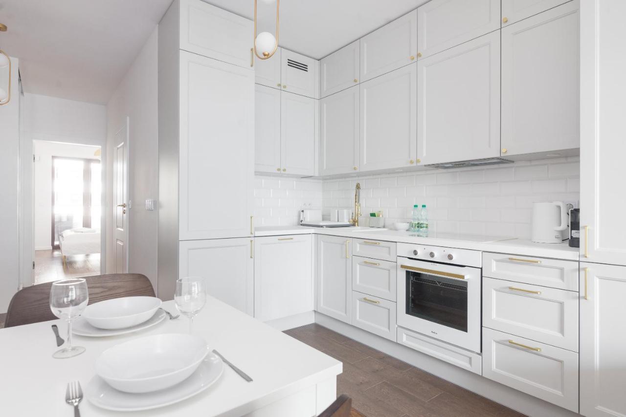 Burakowska Pastel Elegant Apartment Warsaw Exterior photo